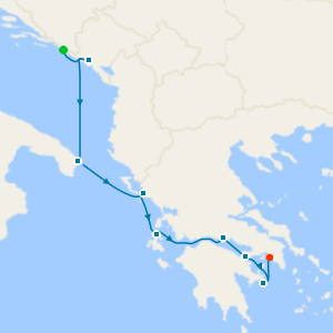 Mediterranean from Dubrovnik to Athens