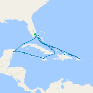 Caribbean Holiday from Miami