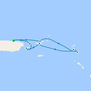Spanish Caribbean & St. Barths Discovery from San Juan