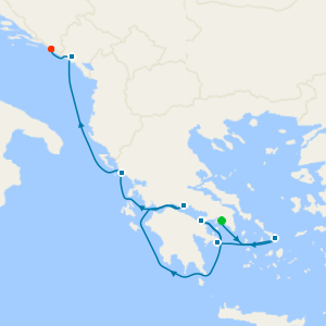 Mediterranean from Athens to Dubrovnik