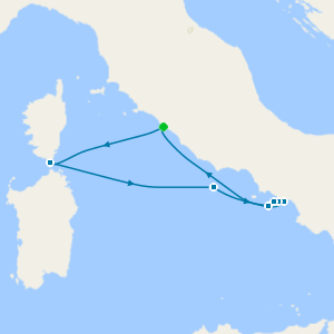 Mediterranean from Rome