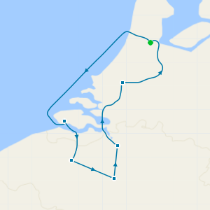 Active & Discovery in Holland & Belgium River Cruise from Amsterdam