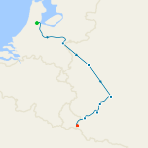 The Rhine & Moselle: Canals, Vineyards & Castles River Cruise from Amsterdam to Remich
