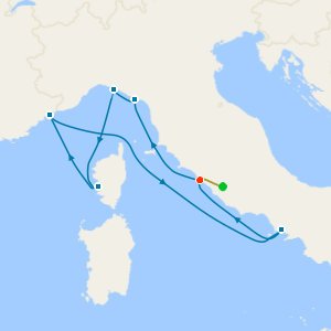 Eastern Mediterranean from Rome with Stay