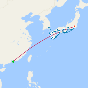 Hong Kong Highlights, Tokyo Stay, Mt. Fuji, Kyoto, Nagasaki and Hiroshima