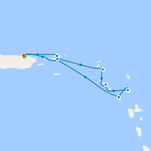 Eastern Caribbean from San Juan - Fly Cruise