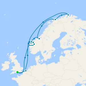 Norwegian Fjords & Arctic Circle from Southampton