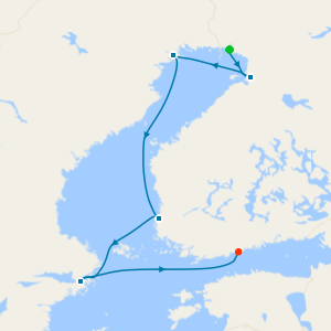 The Gulf of Bothnia, at the Gateway to the Arctic from Kemi to Helsinki