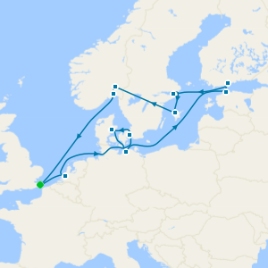 Baltic & Scandinavian Capitals from Dover
