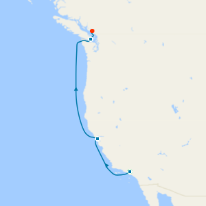 Pacific Coastal from Los Angeles with Stay