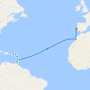 Boutique Yacht Harbors & Atlantic Crossing from Barbados to Lisbon