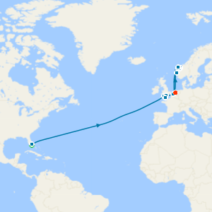 UNESCO World Heritage Fjords Crossing with Miami Beach Stay