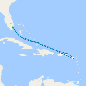 Caribbean Yachting & Caviar in the Surf - Miami R/Trip