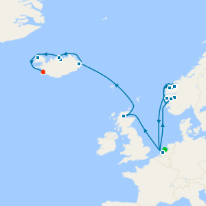 UNESCO World Heritage Fjords: Viking & Celtic Origins from Rotterdam with Amsterdam Stay