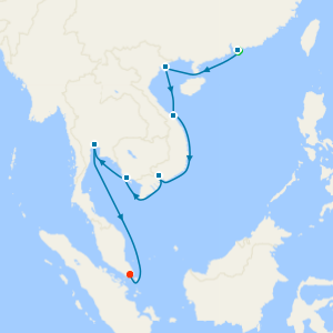 Hong Kong Stay, Symphony of Lights and Across Temple Kingdoms from Hong Kong to Singapore