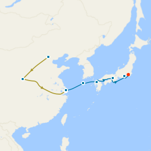 Great Wall, Terracotta Warriors and Shanghai to Kobe and Tokyo