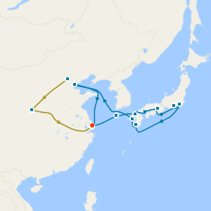 Great Wall, Terracotta Warriors and Shanghai to Kobe, Yokohama and Nagasaki