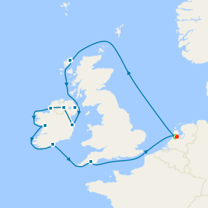 Wild British Isles: Ireland & Cliffs of Moher from Amsterdam with Stay
