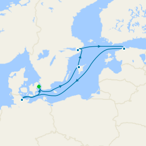 Baltic Capitals & Medieval Shores from Copenhagen - Fly Cruise