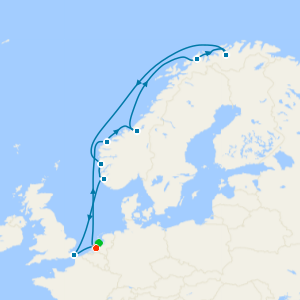 Arctic Journey & Northern Lights from Rotterdam with Amsterdam Stay