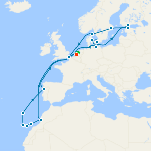 Canary Islands & Scandinavian Capitals with Stockholm from Rotterdam with Amsterdam Stay