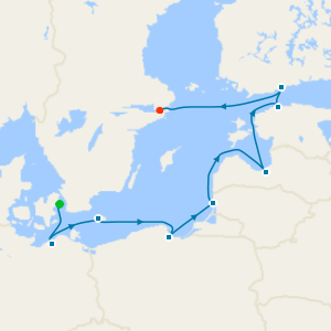 Baltic Sea Cruise from Copenhagen to Stockholm - Fly Cruise
