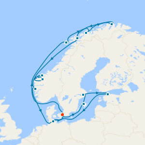 Nordic Capitals & Baltic Culture Fly Cruise with Two Night Copenhagen Stay