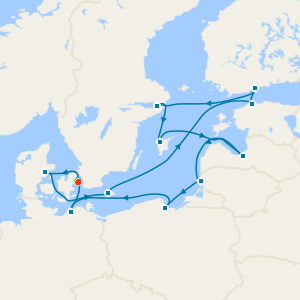 Nordic Capitals & Baltic Culture Fly Cruise with Two Night Copenhagen Stay