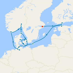 Norse Landscapes & Baltic Creativity Fly Cruise with Copenhagen & Stockholm Stays 