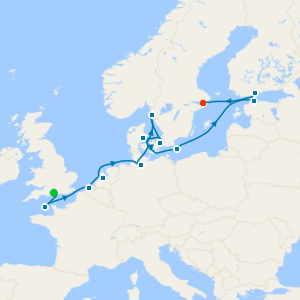 Northern Europe’s History, Culture & Scenic Allure from Southampton to Stockholm - Fly Cruise
