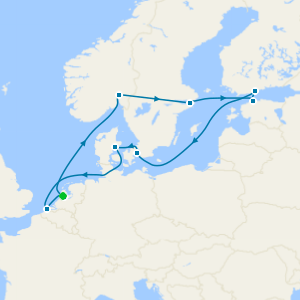 Best of Scandinavia from Amsterdam with a 2 night pre-cruise stay