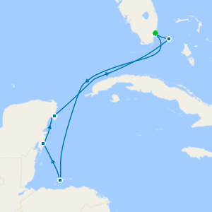 Miami Grand Prix, Beach Stay with Caribbean and Bahamas Voyage