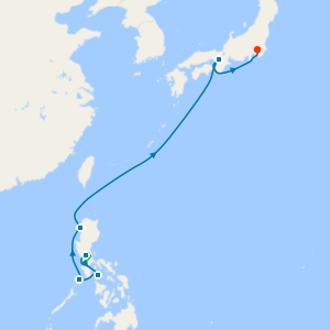 Manila Stay, Castles, Cathedrals & Cherry Blossoms to Tokyo