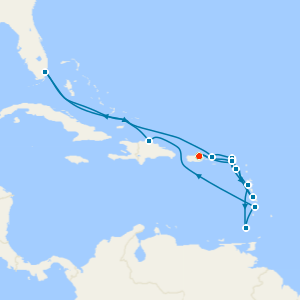 An Extended Journey of Caribbean Celebrations & Tropical Idylls from San Juan - Fly Cruise