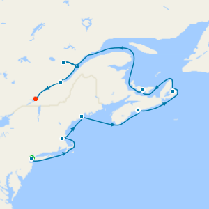 Canada & New England Cruise from New York to Montreal - Fly Cruise