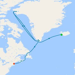 Greenland: North Atlantic Odyssey from Reykjavik to Boston