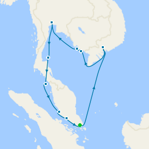 An Extended Journey through Southeast Asia’s Heritage & Island Splendour from Singapore