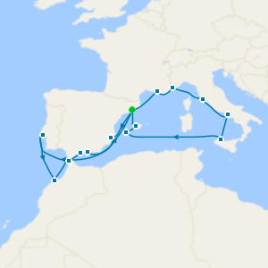 An Extended Journey Through Mediterranean Gems & Sun-Hazed Gateways from Barcelona