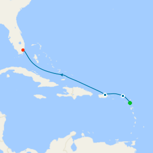 A Journey Through Tropical Shores and Ocean Days from St. John's to Miami