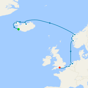 Norway & Iceland from Reykjavik