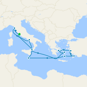 Italy & Greece from Rome