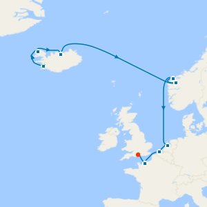 Norway & Iceland from Reykjavik with Golden Circle & Blue Lagoon Experience