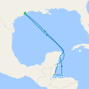 Western Caribbean from Galveston