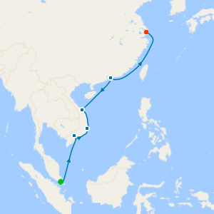 A Journey through Iconic Scenery & Timeless Cities from Singapore to Shanghai