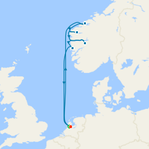 Norwegian Fjords from Amsterdam with a 2 night pre-cruise stay