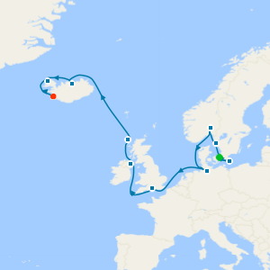 An Extended Journey through Nordic Capitals & Island Beauty from Copenhagen to Reykjavik