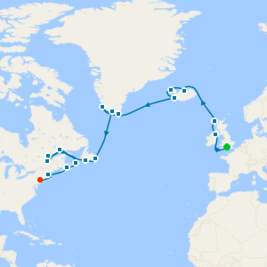 A Grand Journey from Britain’s Charms to New York's Wonders from Southampton to New York City