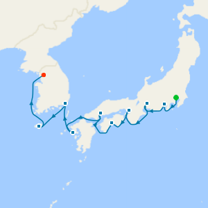 Japan & South Korea from Tokyo to Seoul