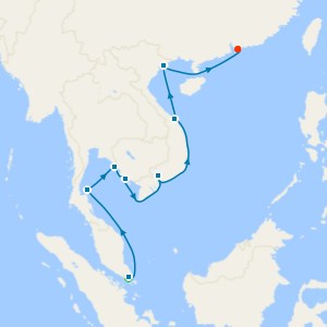 Thailand, Cambodia & Vietnam Holiday from Singapore - Fly Cruise