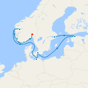 Northern Europe from Stockholm with Stay